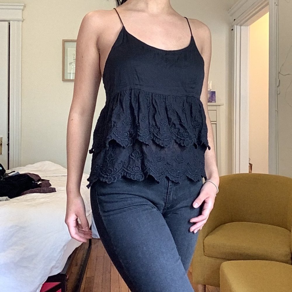 Joe's Jeans Black Tank Top